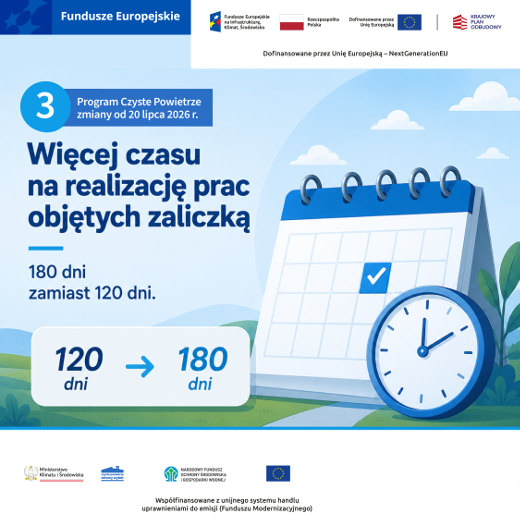 plakat - więcej czad\su na realizację prac