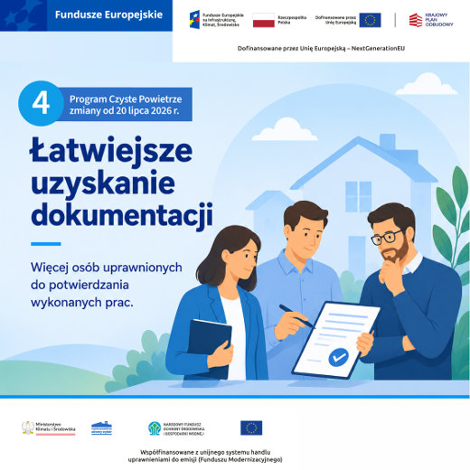 plakat - łatwiejsze uzyskanie dokumentacji